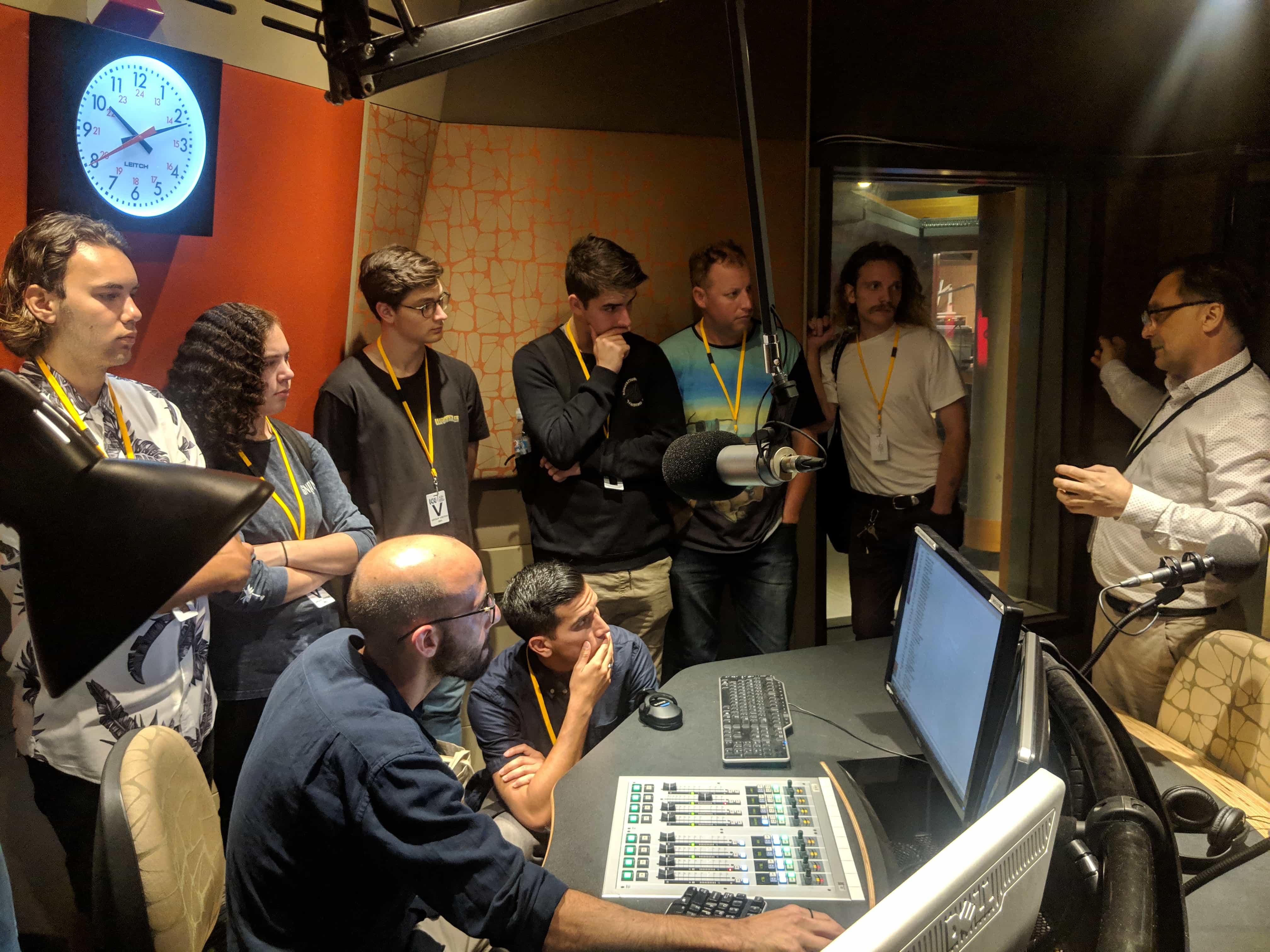 recording booth at abc